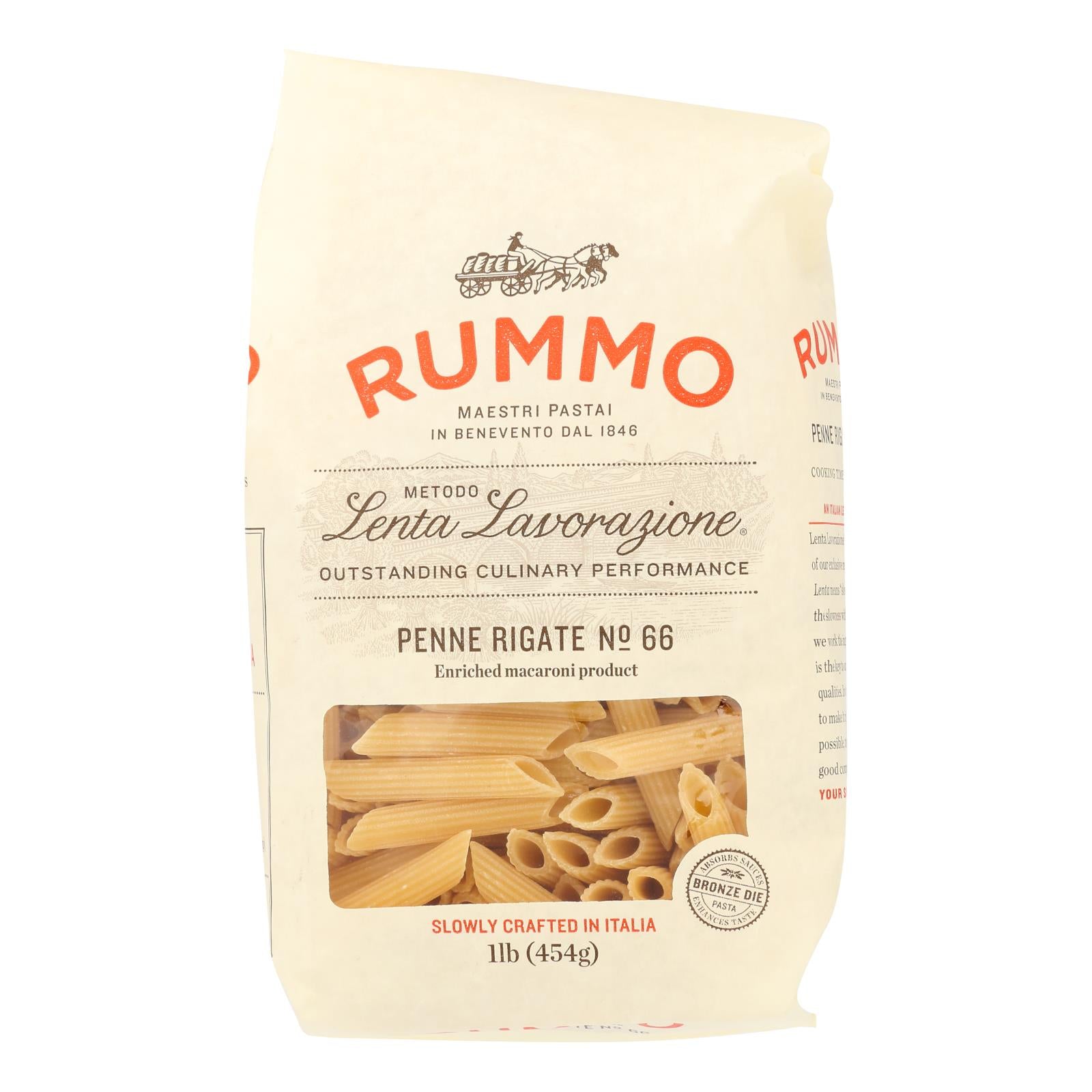 Rummo - Pasta Penne Rigate - Case of 12-16 Ounce