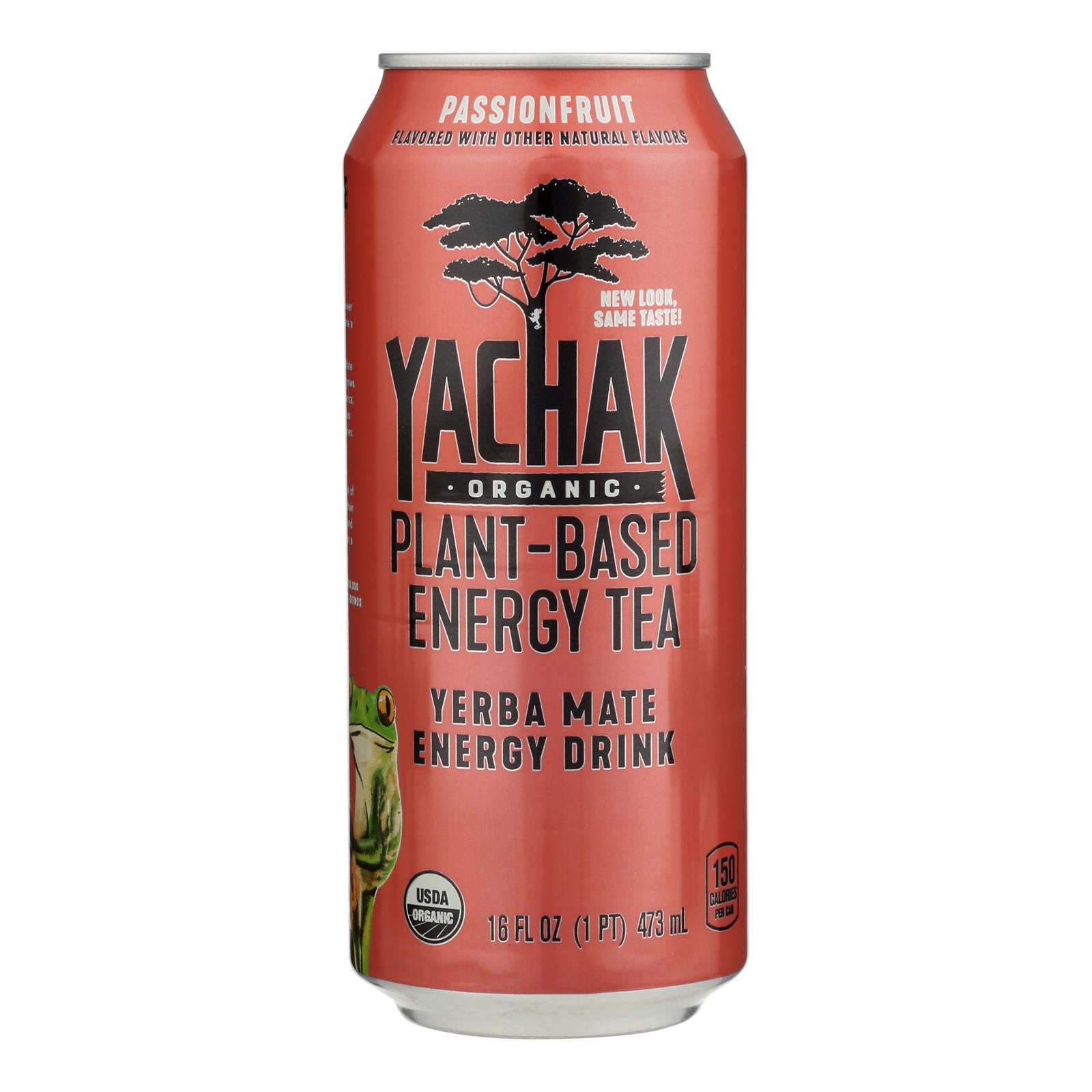 Yachak - Yerba Mate Pasnfruit - Case of 12-16 Fluid Ounce