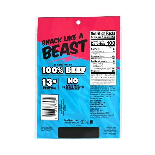 Jack Link's Original Beef Jerky 1.25 Ounce Size - 60 Per Case.