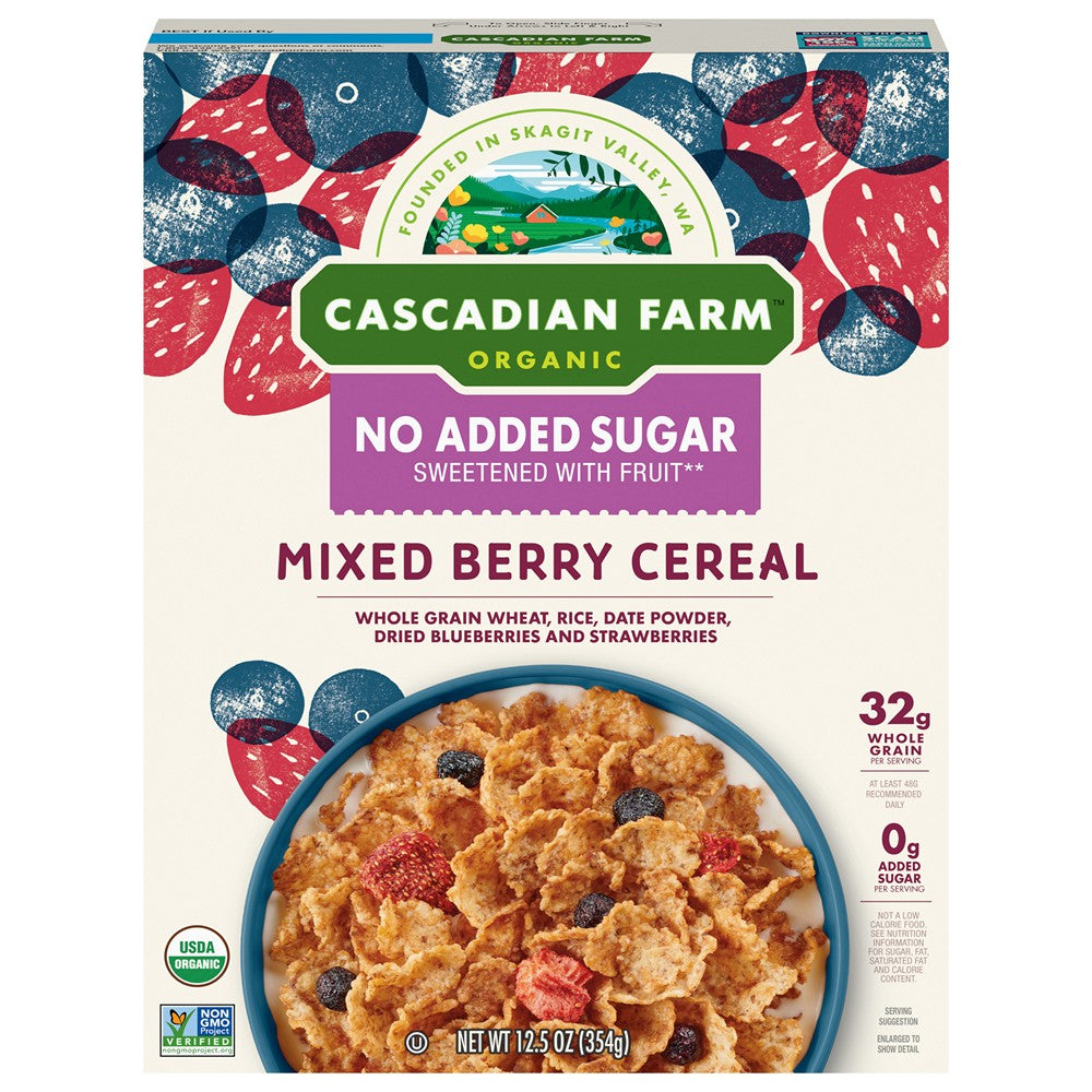 Cascadian Farm - Cereal Og2 Ns Mixed Berry - Case of 10-12.5 OZ
