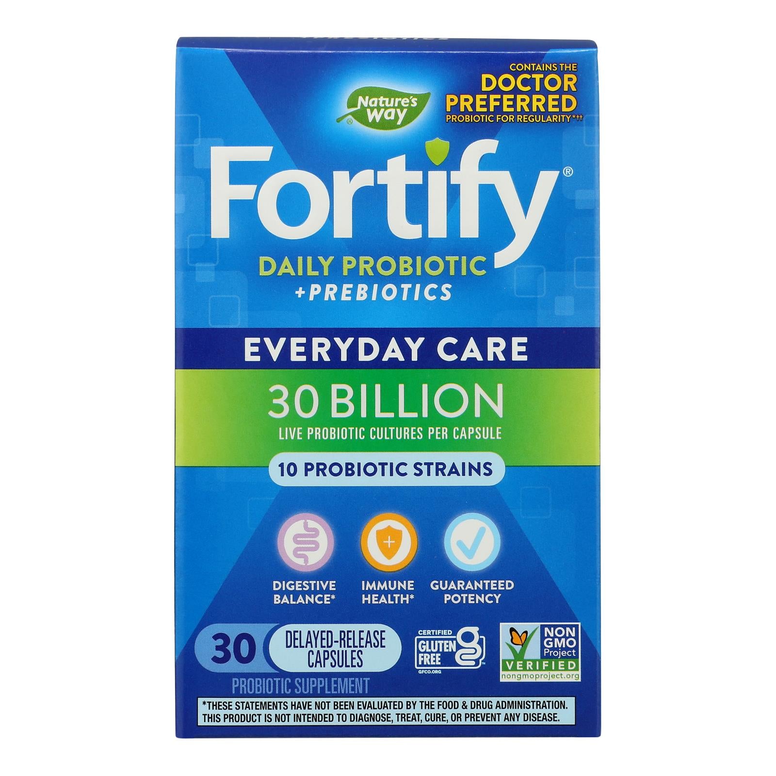Nature's Way 30 Billion Probiotic Supplement - 1 Each - 30 VCAP