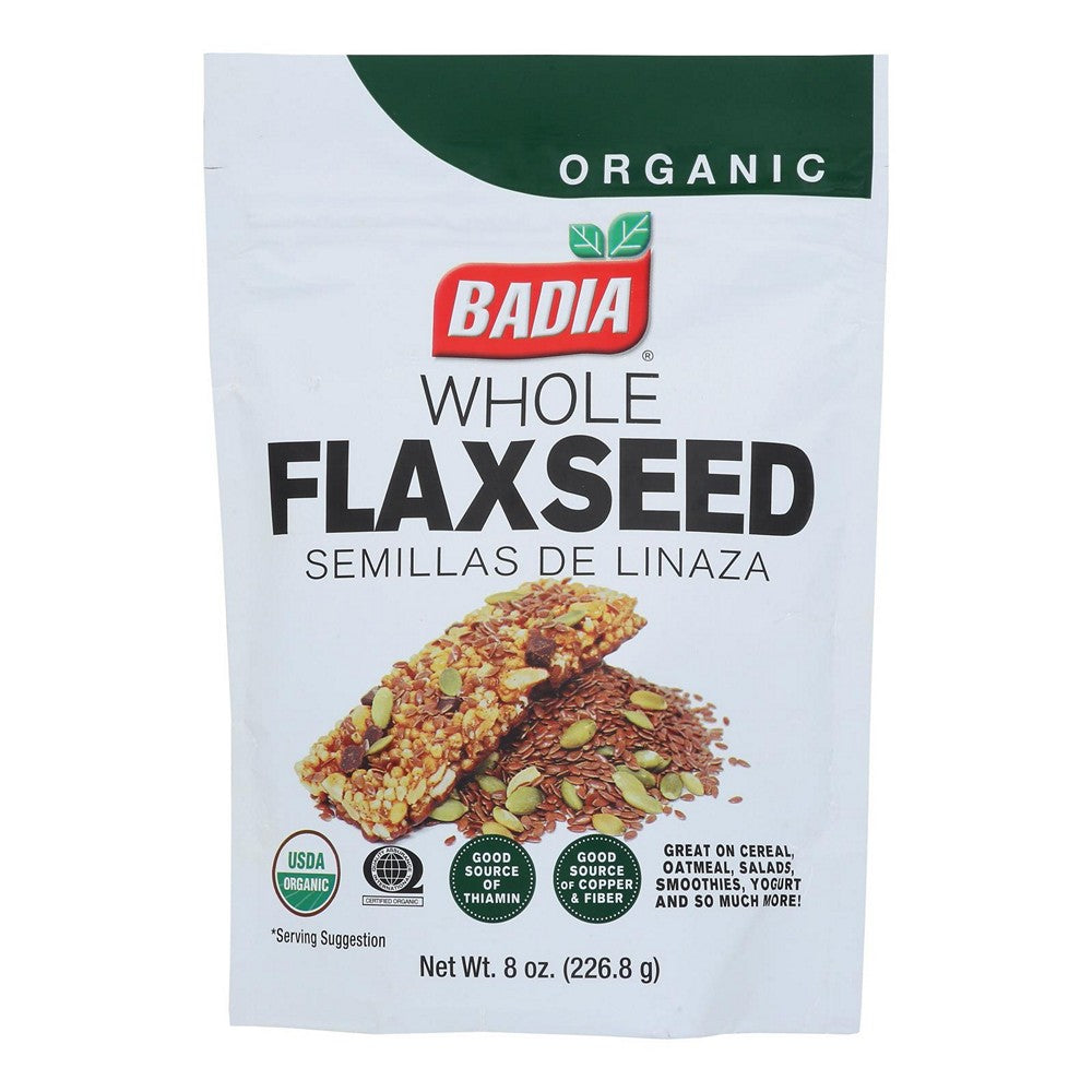 Badia - Flaxseed Whole - Case of 8-8 OZ