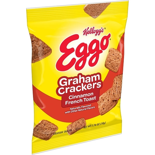 Kellogg's Eggo Graham Crackers Cinnamon French Toast, 1.76 Ounce, 100 Per Case