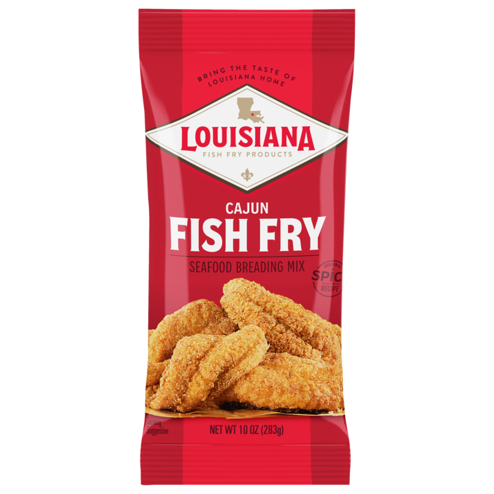 La Fish Fry Fish Fry - Cajun - Case of 12 - 10 Ounce