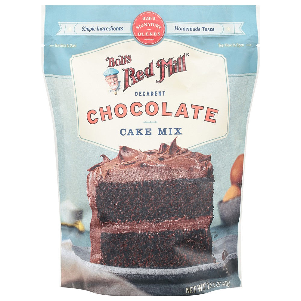 Bob's Red Mill - Cake Mix Chocolate - Case of 4-15.5 OZ