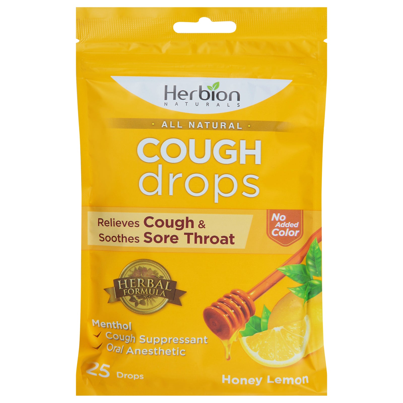 Herbion Naturals - Cough Drops Honey - 1 Each - 25 CT