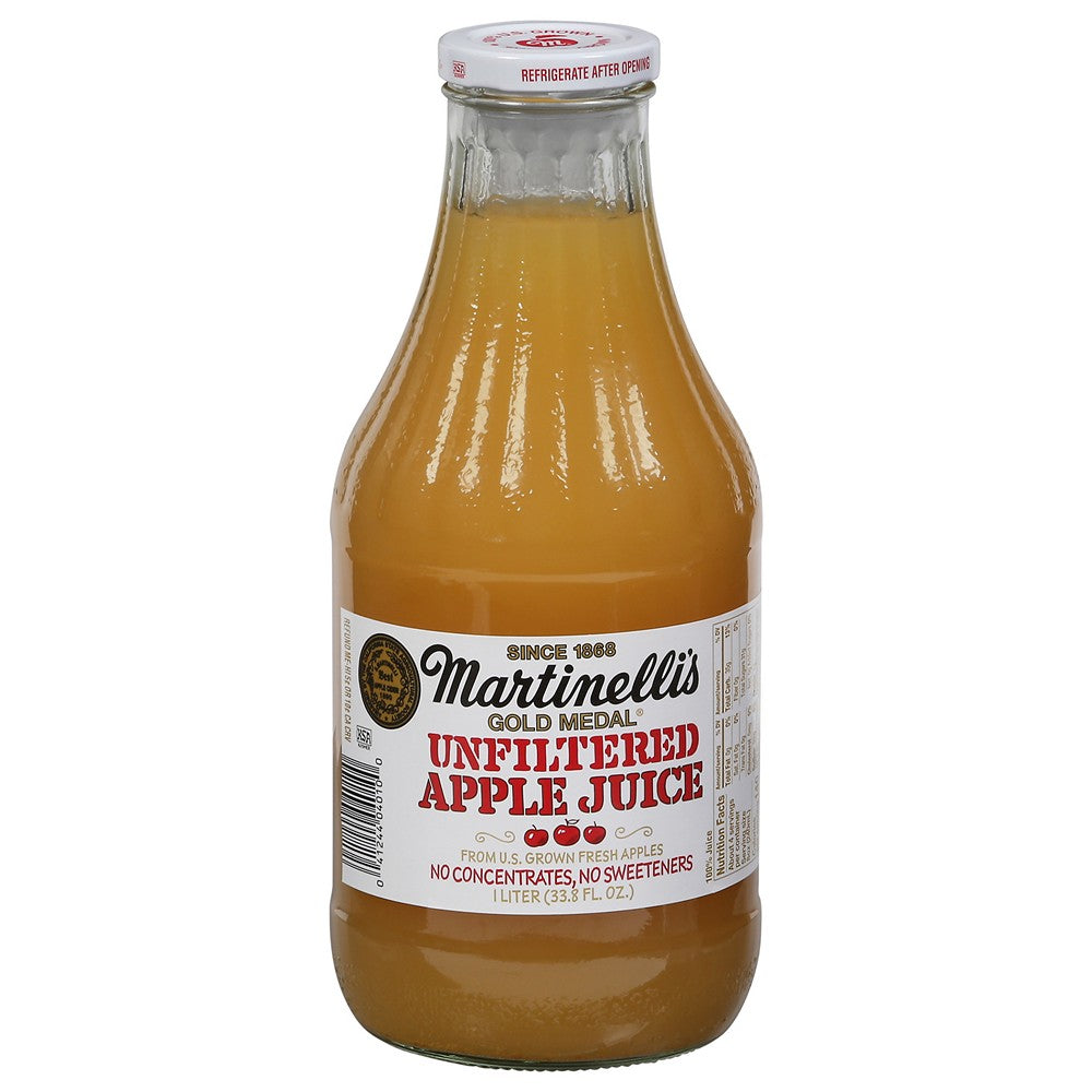 Martinelli's - Juice Apple Unfiltered - Case of 6-33.8 FZ