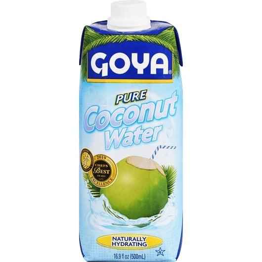Goya Coconut Water Pure 16.9 Ounce Size - 24 Per Case