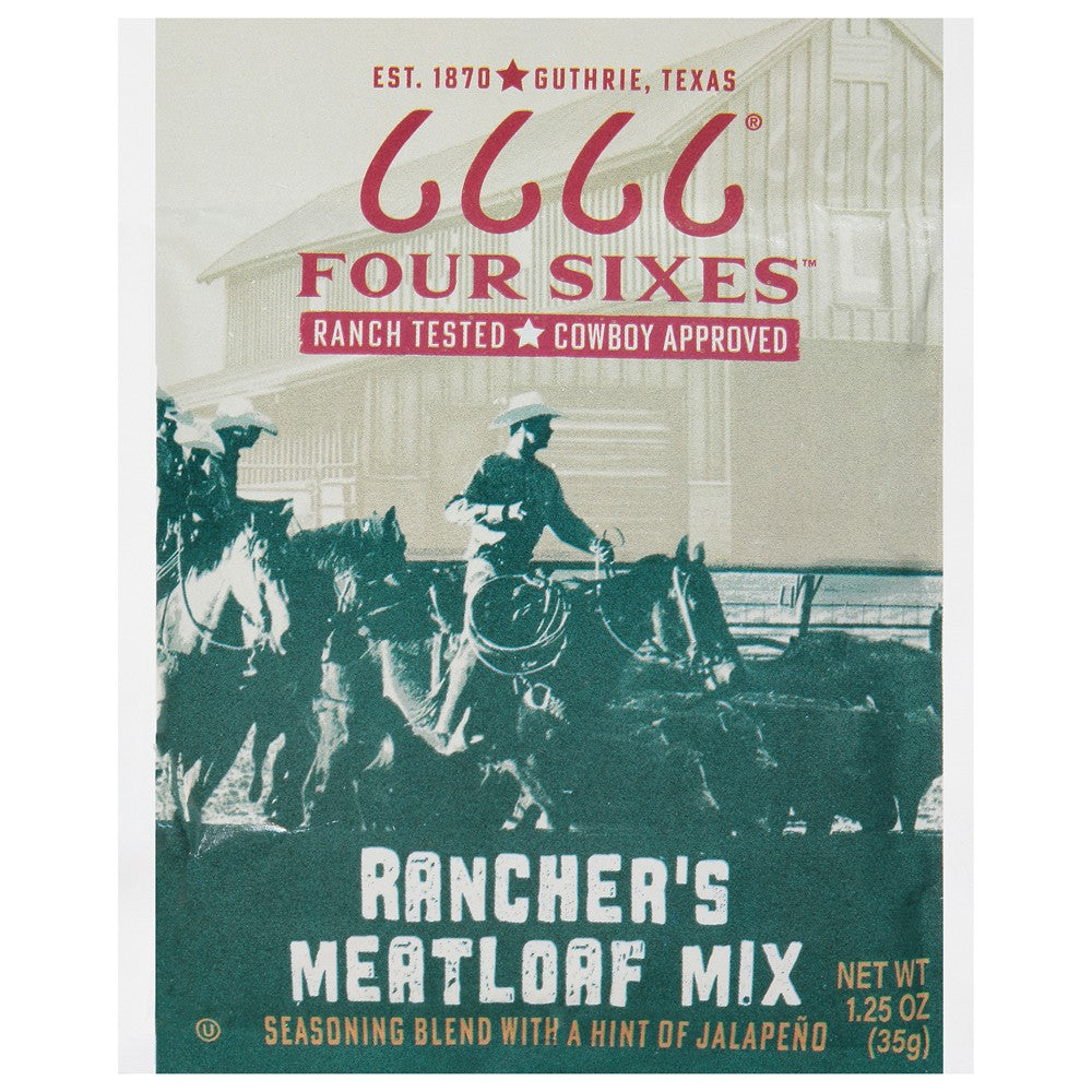 Four Sixes - Mix Ranchers Meatloaf - Case of 12-1.25 OZ