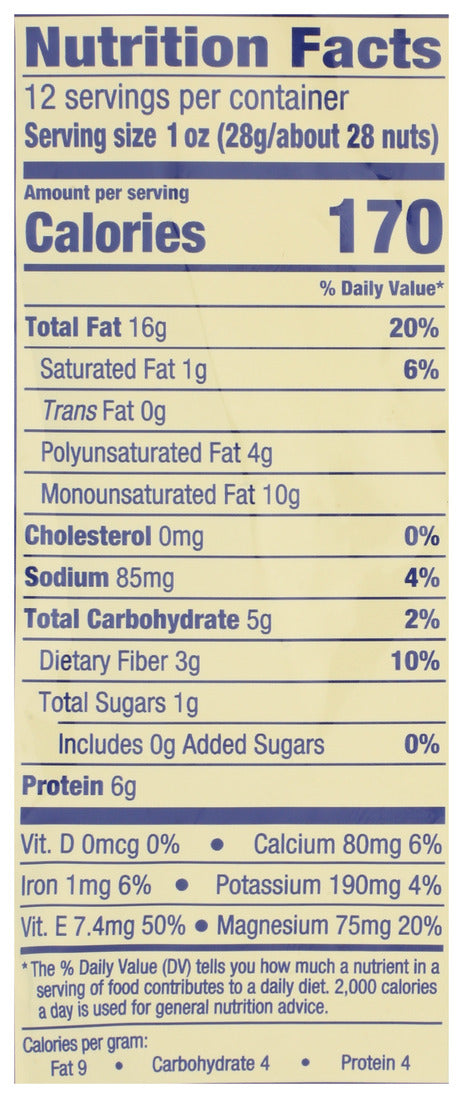 Blue Diamond - Almonds Roasted Salted - Case of 6-12 OZ