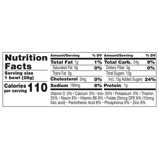 Post Consumer Brands Berry Colossal Crunch Single Serve Bowl 1 Ounce - 96 Per Case