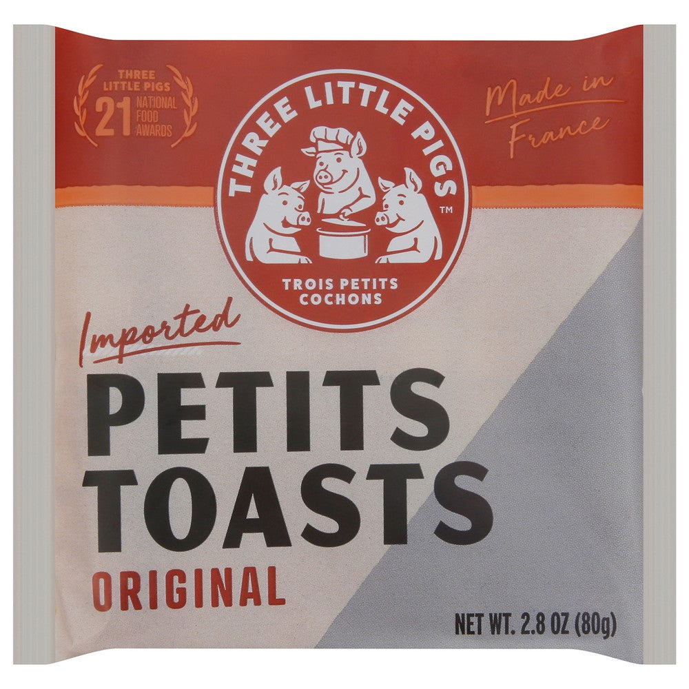Trois Petits Cochons - Petits Toasts - Case of 24 - 2.8 ounces