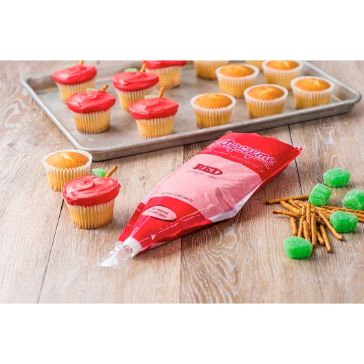 Bettercreme Icing Red Pre Whipped 0.75 Pound Each - 15 Per Case.