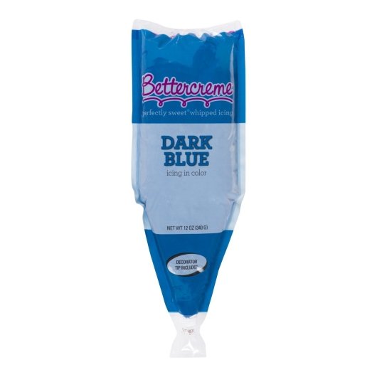 Bettercreme Icing Dark Blue Artificial Colorpre Whipped 0.75 Pound Each - 15 Per Case.