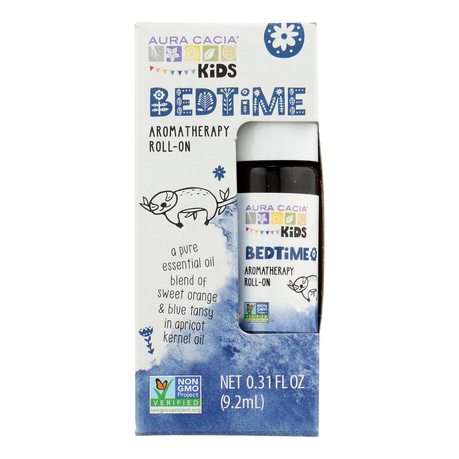 Aura Cacia - Essl Oil Kids Bdtme Rllon - 1 Each-.31 Fluid Ounce