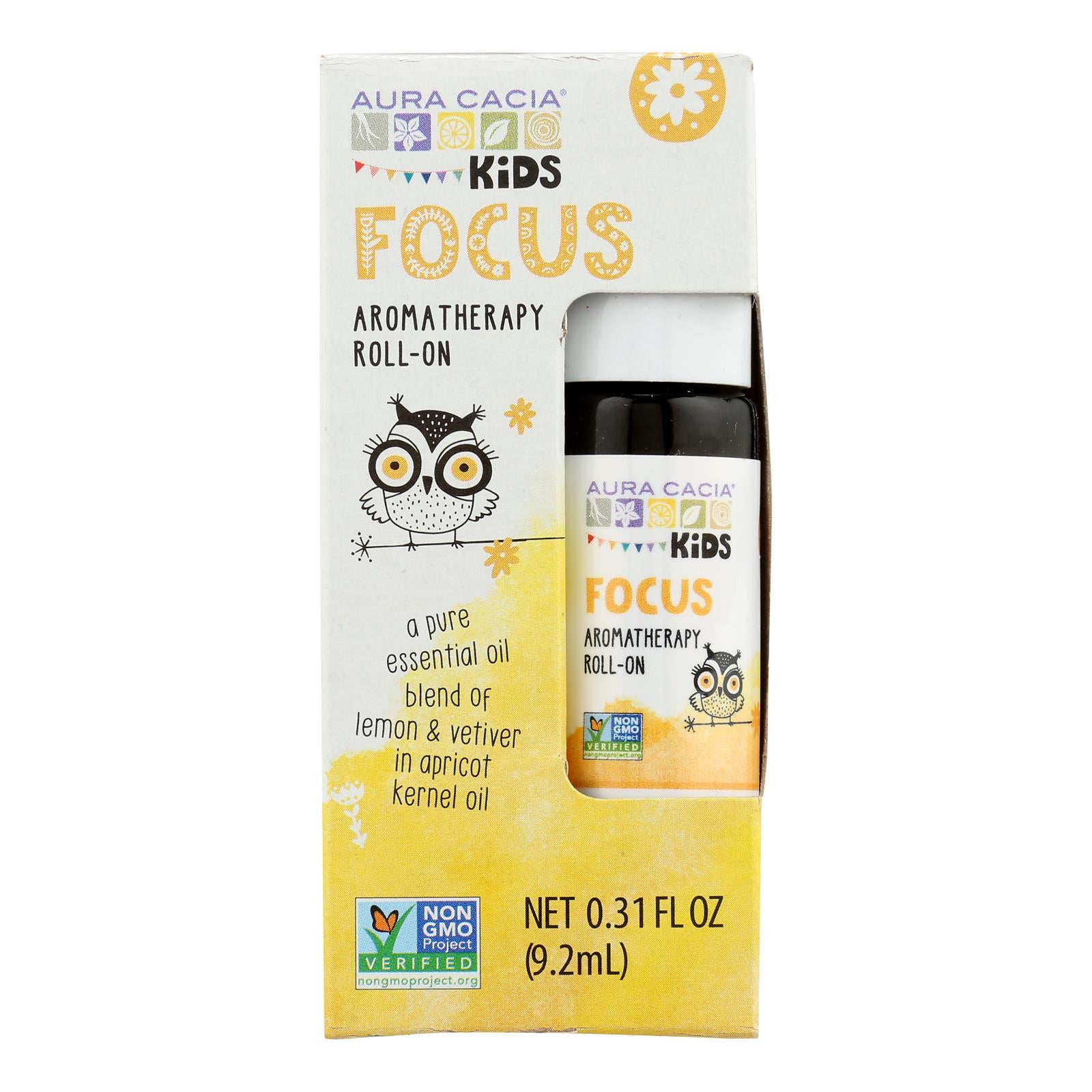 Aura Cacia - Essl Oil Kids Focus Rllon - 1 Each-.31 Fluid Ounce