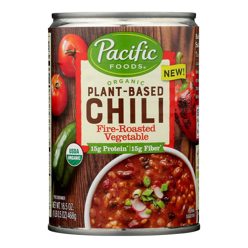 Pacific Foods - Chili Fire Roasted Veg - Case of 12-16.5 OZ
