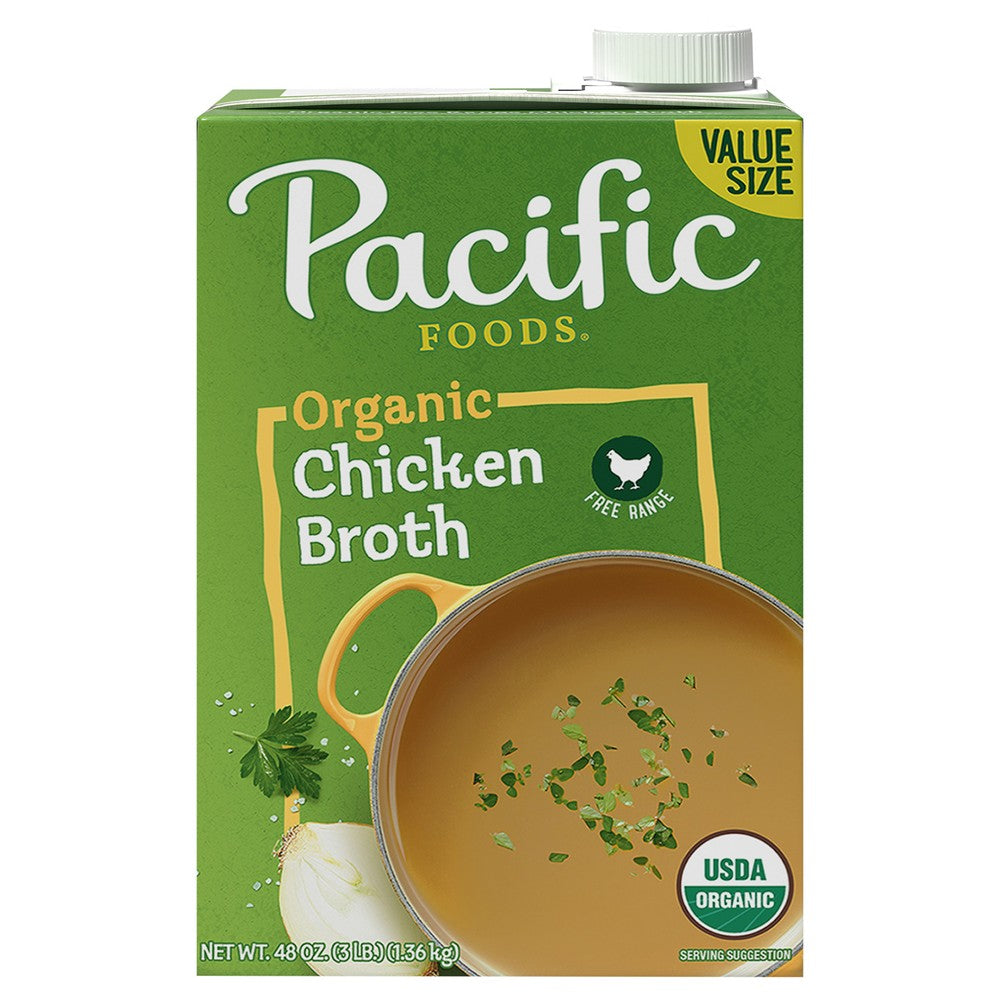 Pacific Foods - Broth Og2 Chicken Frrange - Case of 8-48 FZ