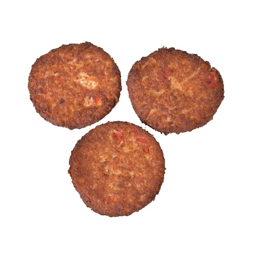 Mrs Friday's Oven Ready Seafood Crabcakes Unbreaded 2.5 Pound Packs - 4 Per Case