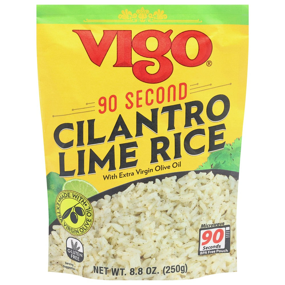Vigo - Rice Cil Lime 90 Sec - Case of 12-8.8 OZ