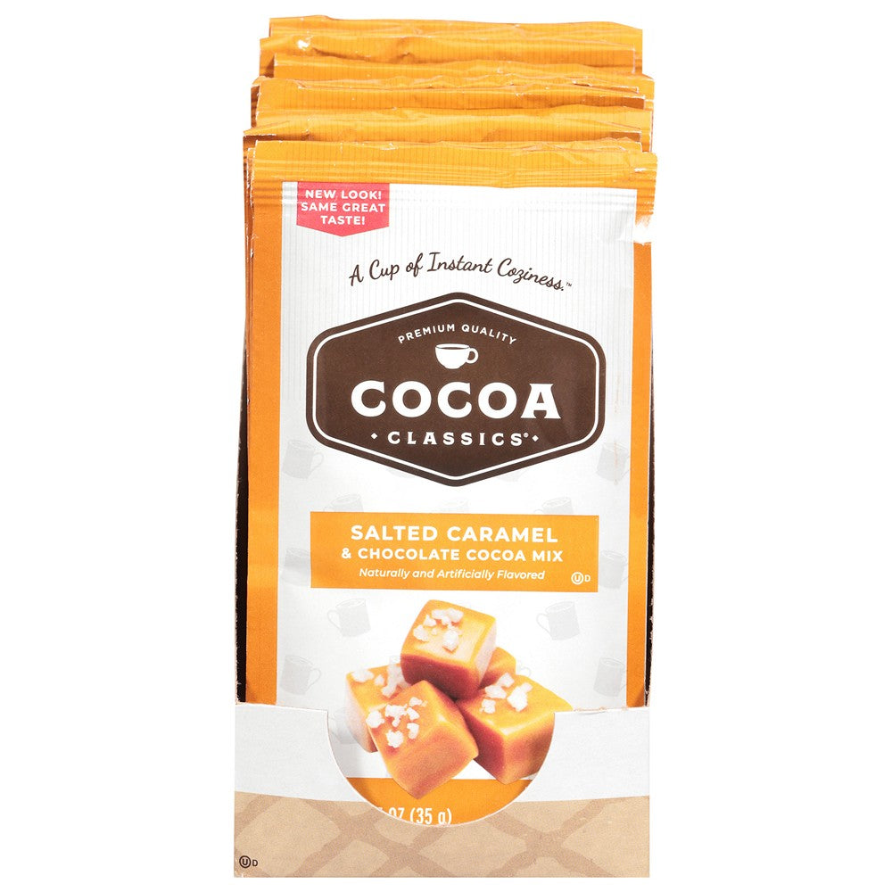 Cocoa Classics - Cocoa Pckt Salted Caramel - Case of 12-1.25 OZ