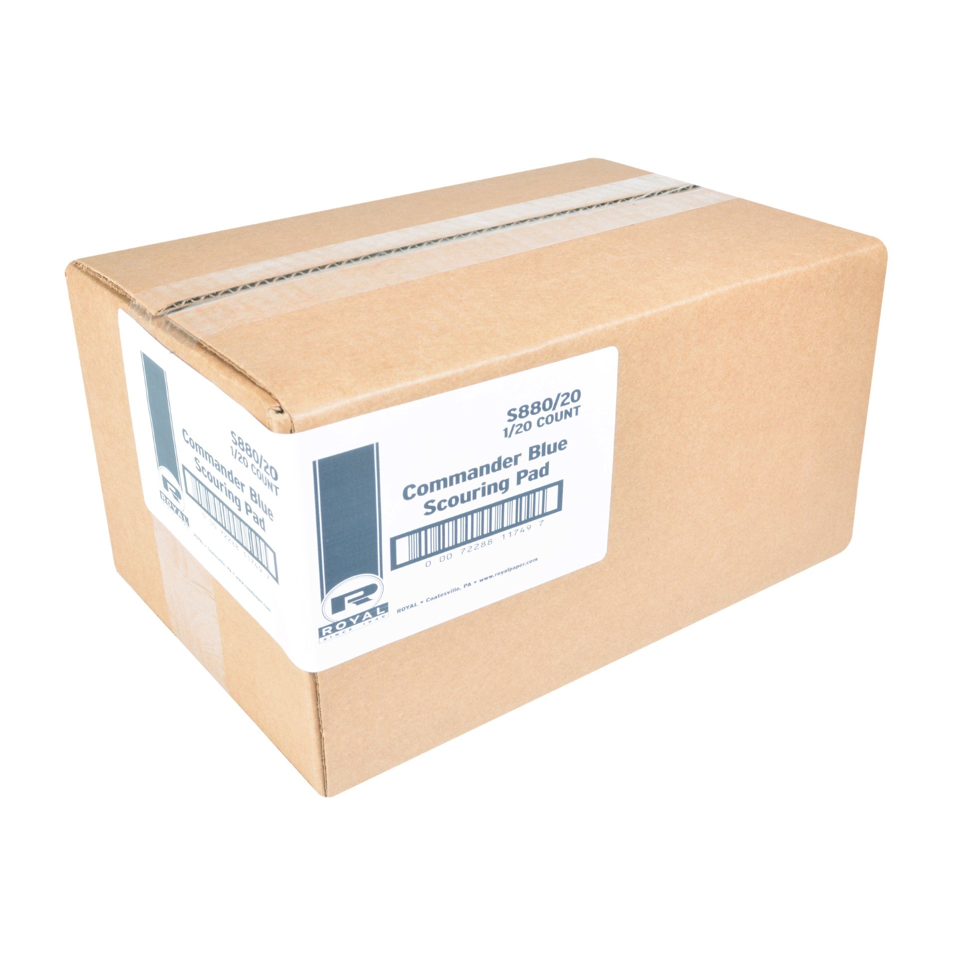 Heavy Duty Green Scouring Pad Pkd 1/20