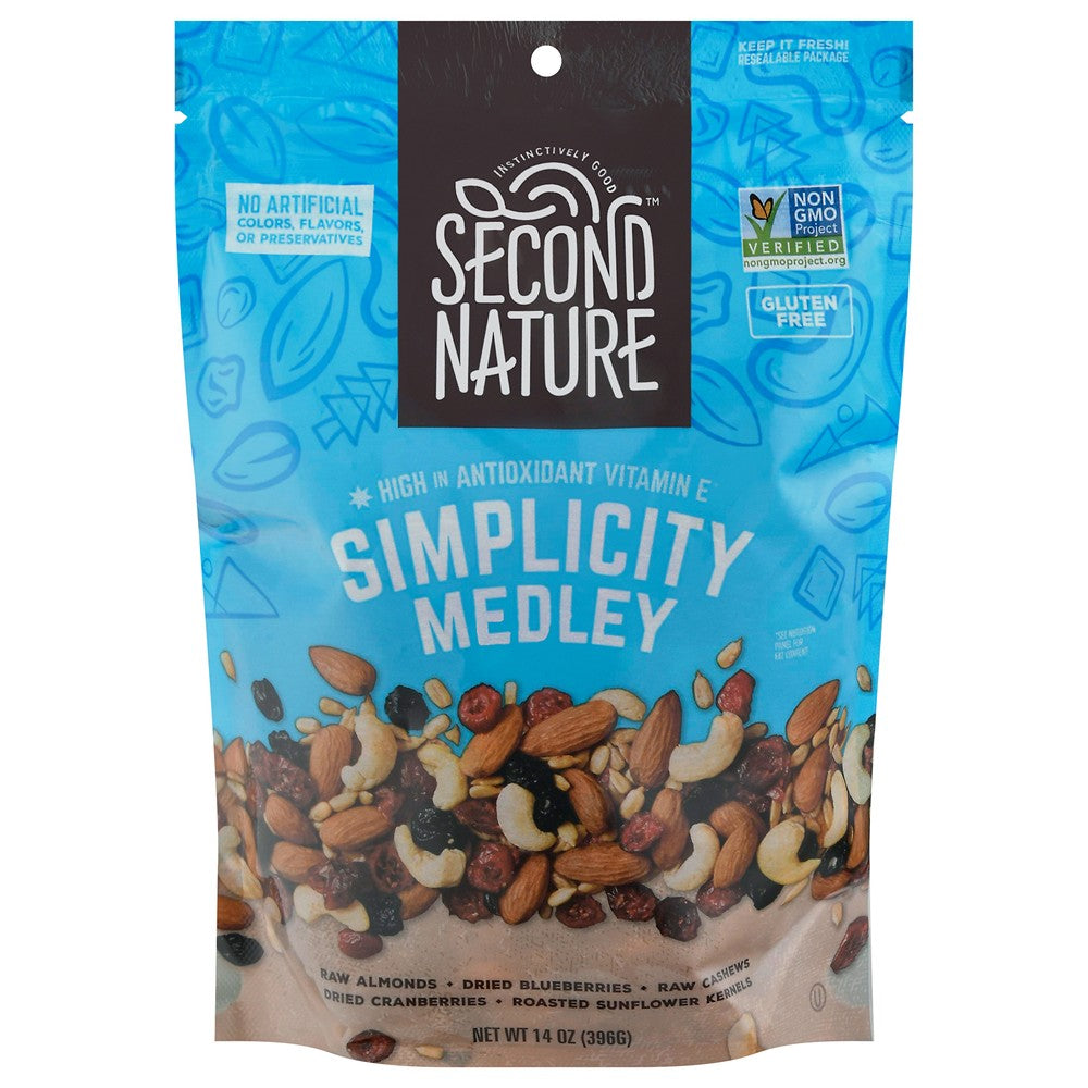 Second Nature - Nut Medley Simplicity - Case of 6-14 OZ