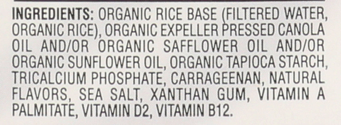 Rice Dream Organic Rice Drink - Original - Case of 12 - 32 Fl Ounce.