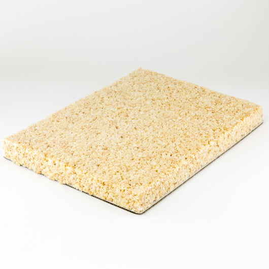 Bar Crispy Marshmallow Half Sheet Slab Precut 4"x4" 1 Each - 3 Per Case.