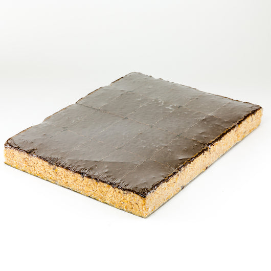 Bar Crispy Peanut Butter Half Slab Precut 4"x4"5.2 Ounce Size - 3 Per Case.
