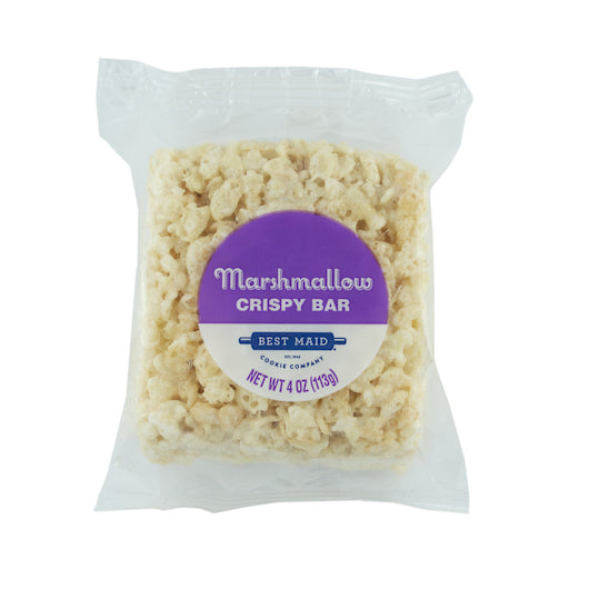 Bar Crispy Individually Wrapped Thick Marshmallow4 Ounce Size - 24 Per Case.
