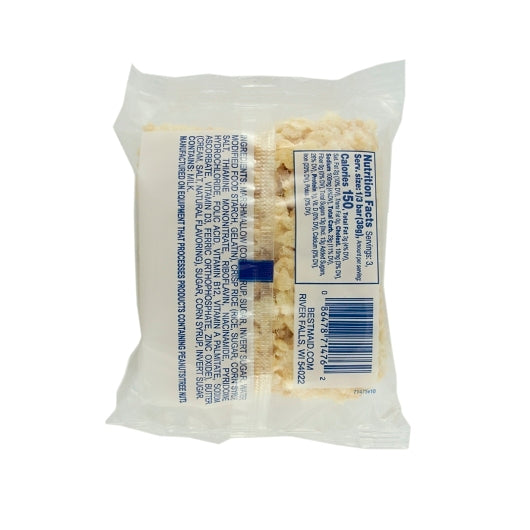 Bar Crispy Individually Wrapped Thick Marshmallow4 Ounce Size - 24 Per Case.