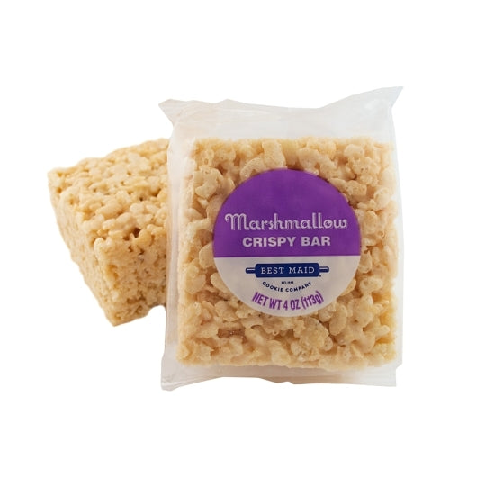 Bar Crispy Individually Wrapped Thick Marshmallow4 Ounce Size - 24 Per Case.
