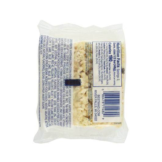 Bar Crispy Individually Wrapped Thick Marshmallow Wm&m's3.4 Ounce Size - 24 Per Case.