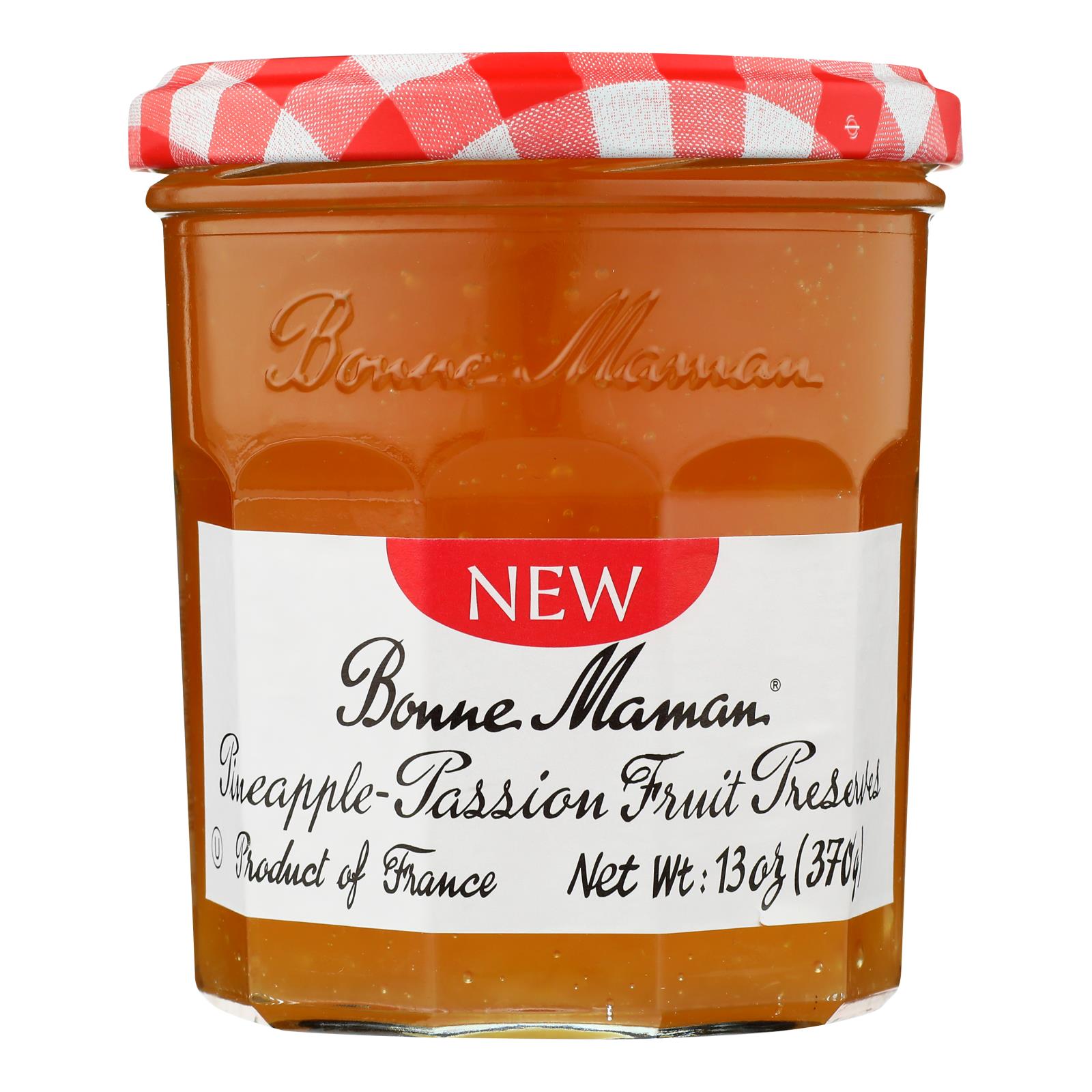 Bonne Maman - Preserves Pineap Pasn - Case of 6-13 Ounce