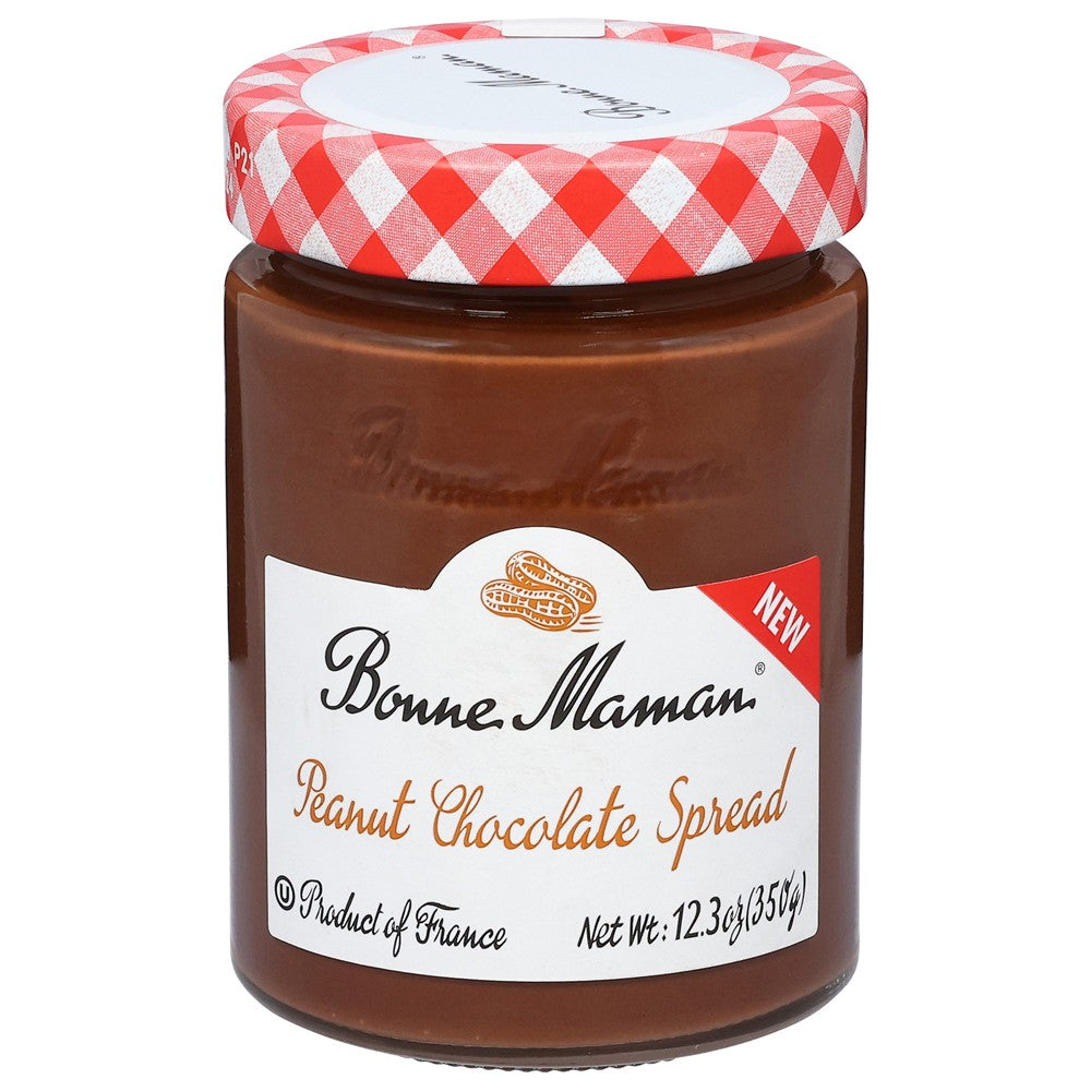 Bonne Maman - Spread Peanut Chocolate - Case of 6-12.3 OZ