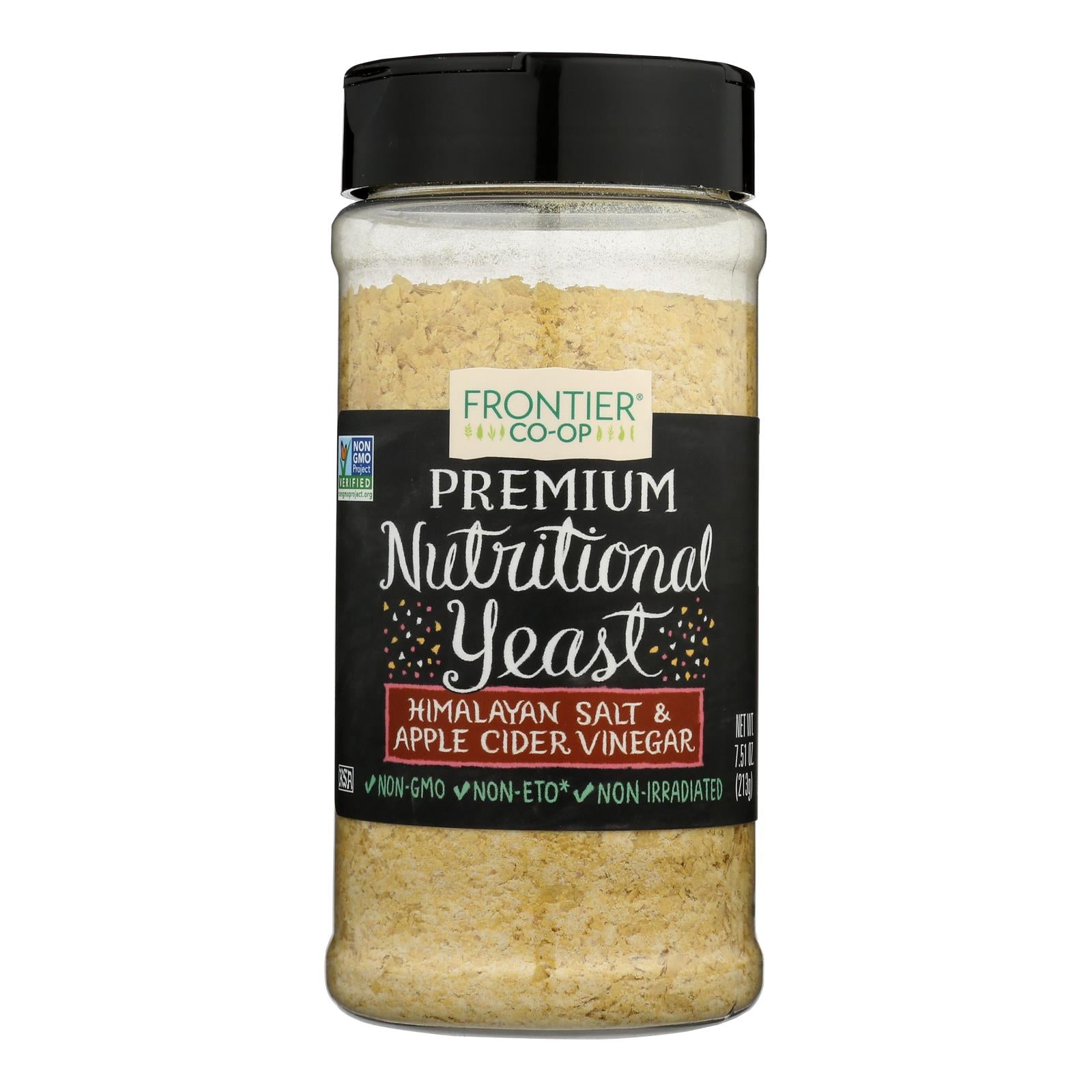 Frontier Natural Products Coop - Yst Prem Nutrnl Slt&vngr - 1 Each-7.51 Ounce