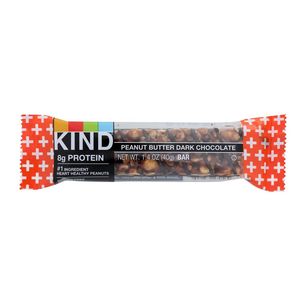 Kind - Bar Dark Choc Pnut Btr - Case of 12-1.4 OZ