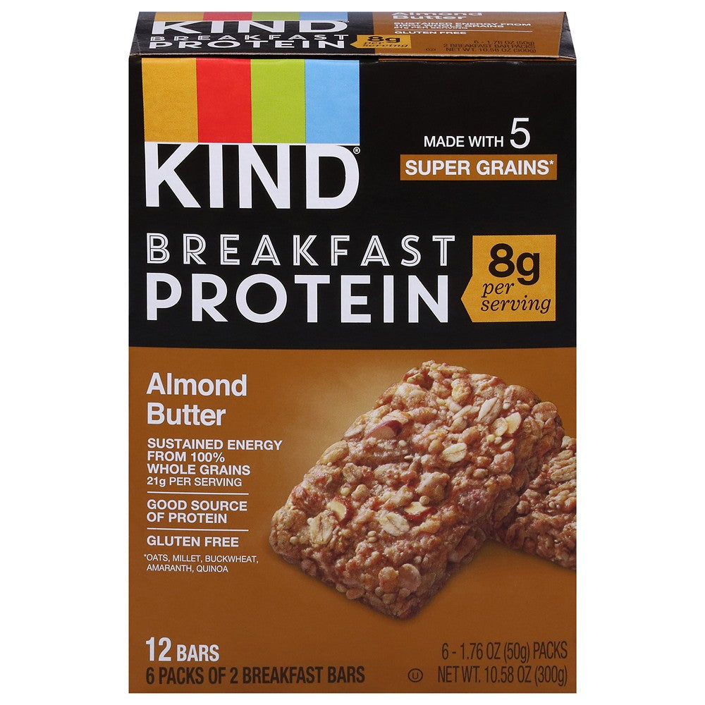 Kind - Bar Protein Almond Butter - Case of 5-6/1.76 Z
