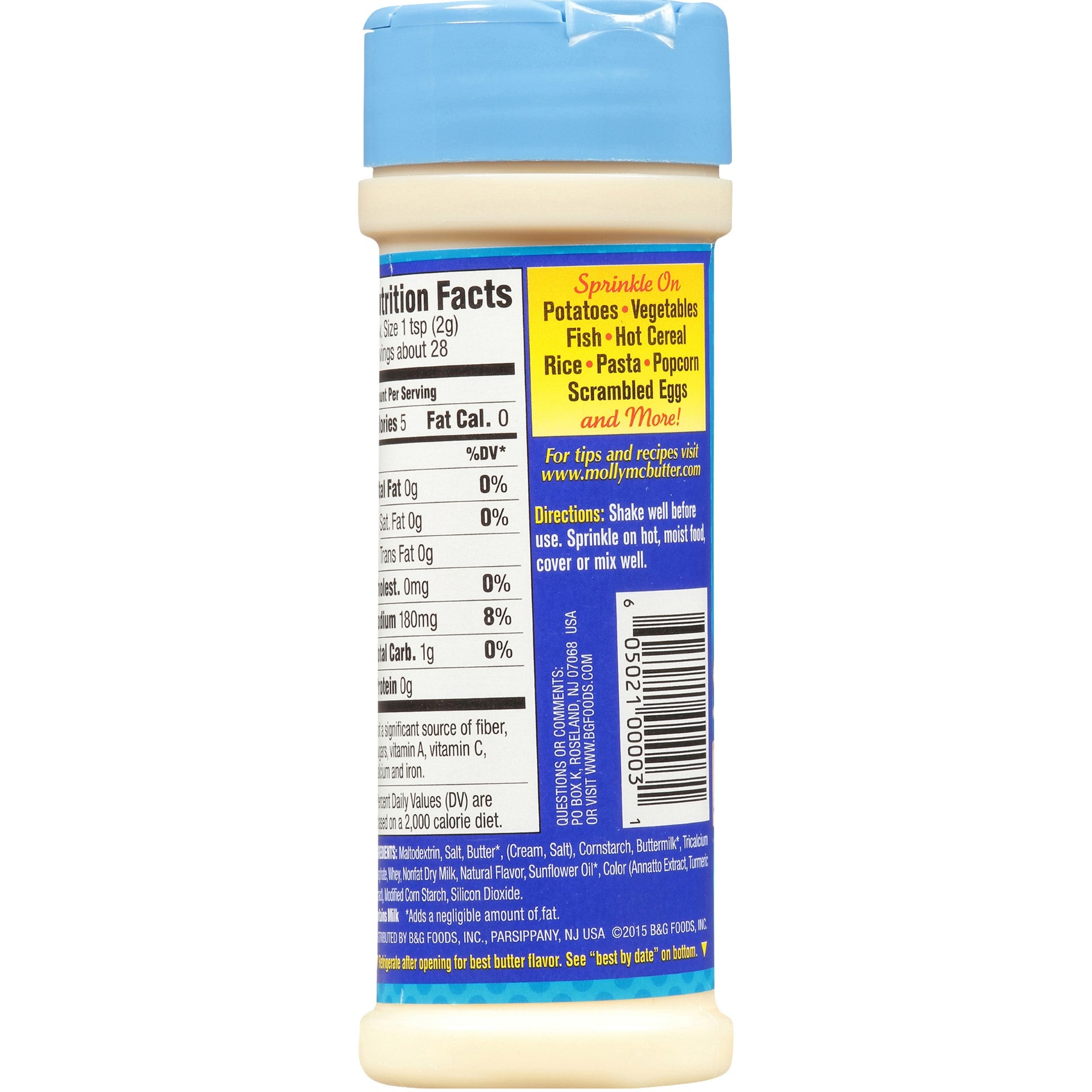 Molly Mcbutter Original 2 Ounce Size - 12 Per Case