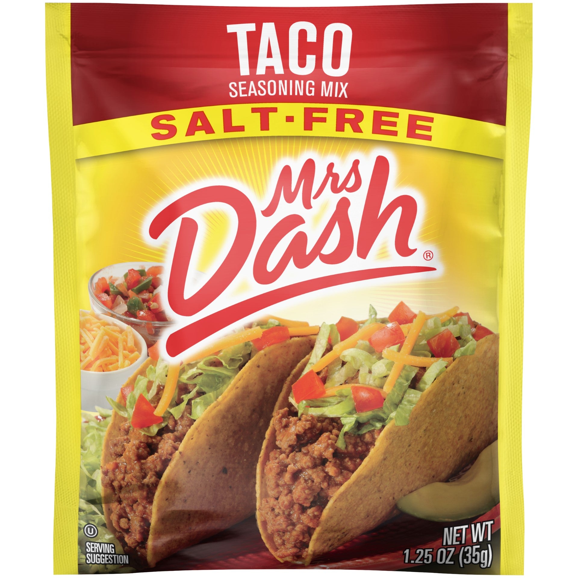 Taco Seasoning 1.25 Ounce Size - 12 Per Case