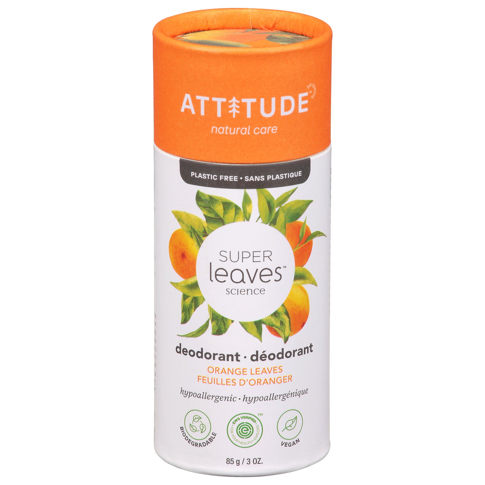Attitude - Deodorant Spr/lv Orange - 1 Each-3 OZ