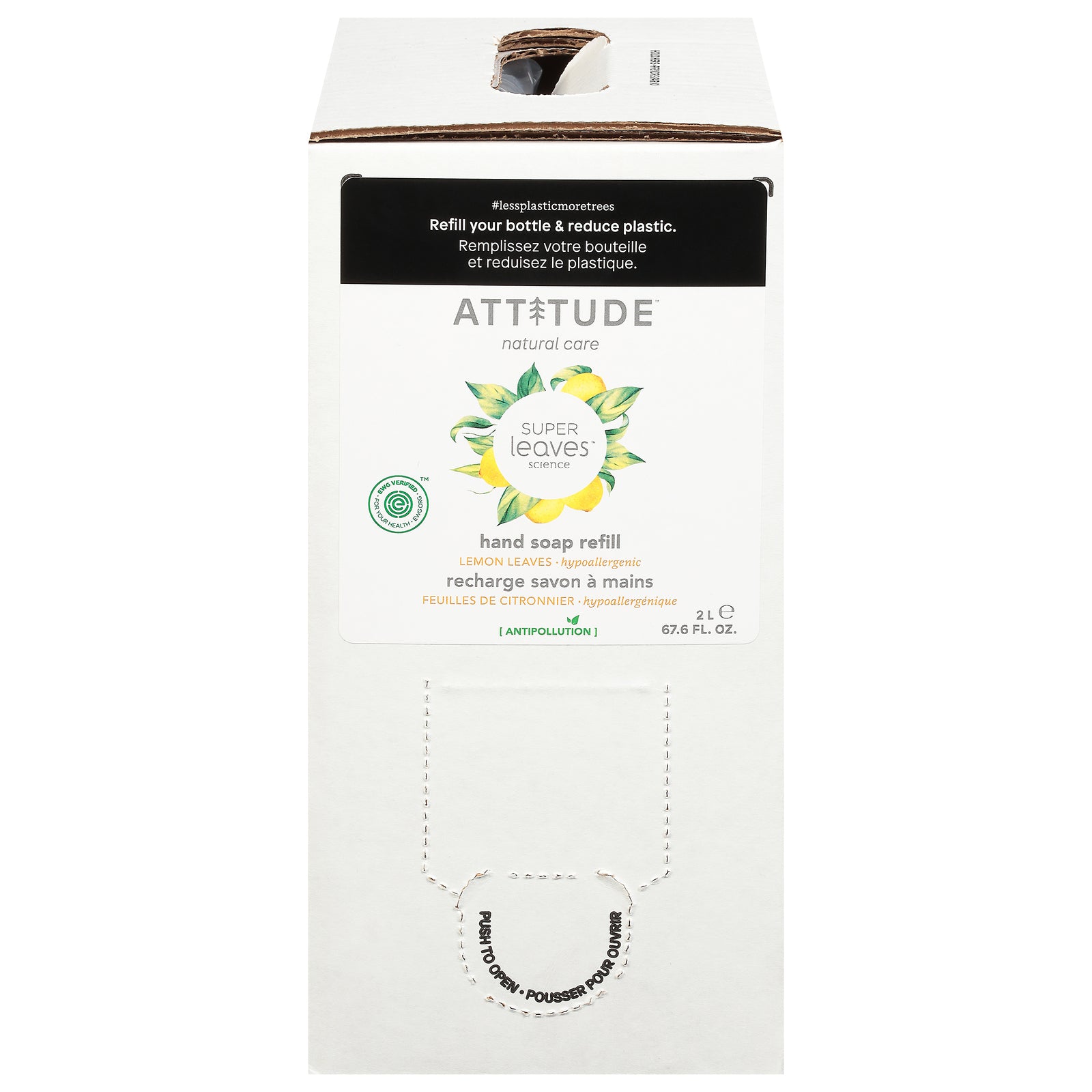Attitude - Hand Soap Lemon Leaves - 1 Each 1-67.6 FZ