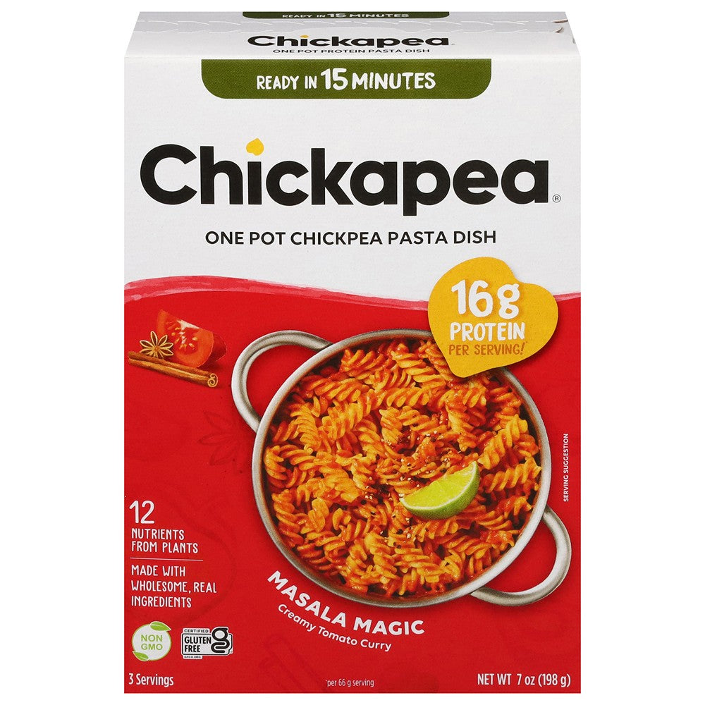 Chickapea Pasta - Chkp Psta 1 Pot Tom Curry - Case of 6-7 OZ