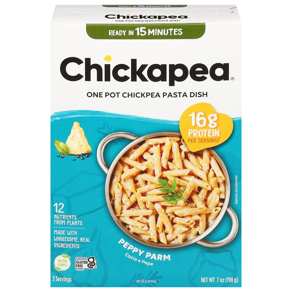Chickapea Pasta - Chkp Psta 1 Pot Ppr Parm - Case of 6-7 OZ