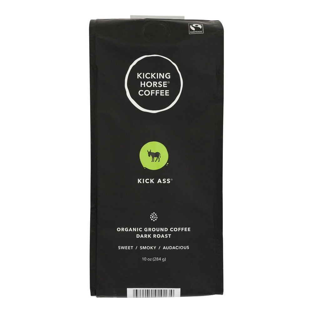 Kicking Horse - Coffee Organic Kick Ass Ground - Case of 6-10 Ounce