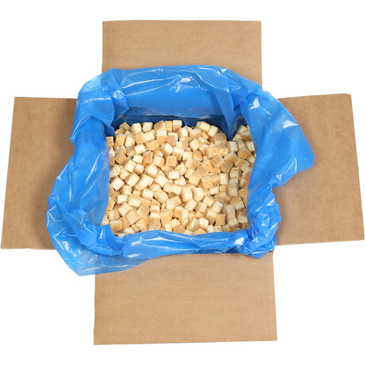 T.R. Toppers Firm New York Cheese Petite Pieces, 10 Pounds, 1 Per Box, 1 Per Case