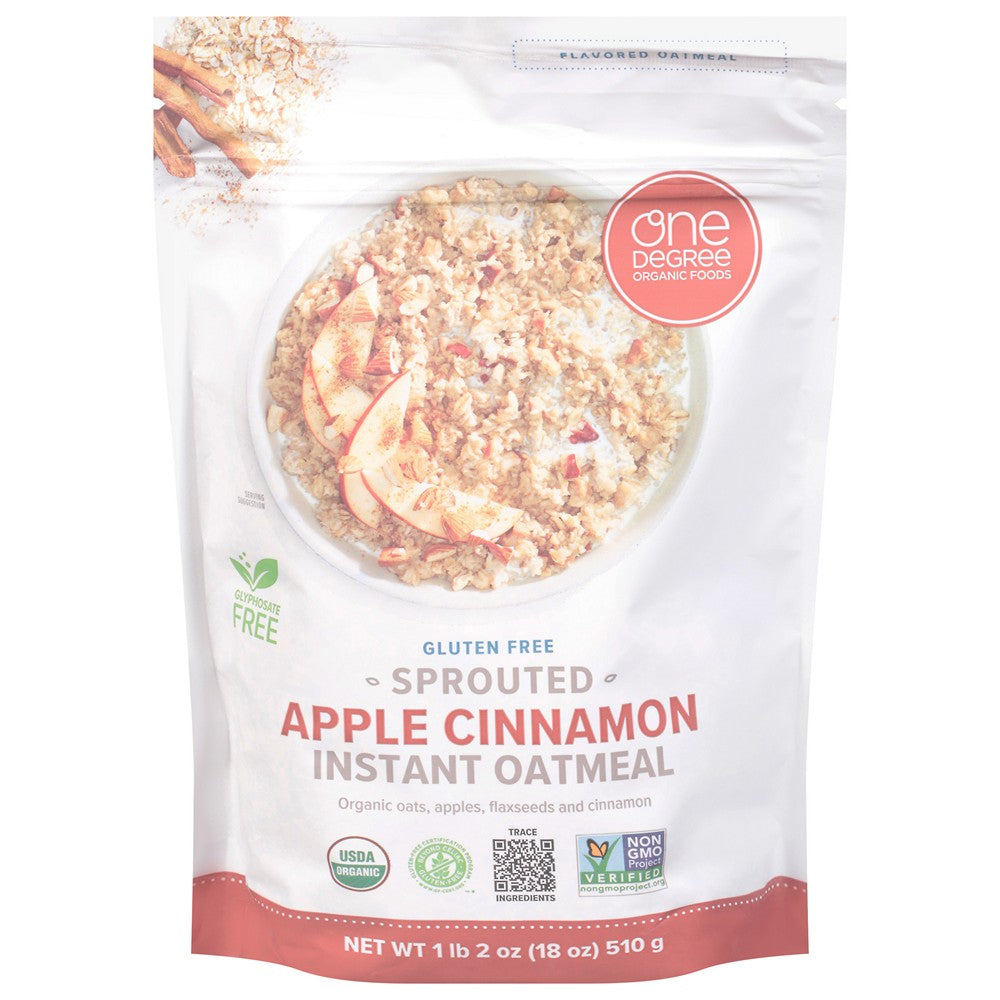 One Degree Organic Foods - Sprt Otml Og2 Apl Cinnmn - Case of 6-18 OZ