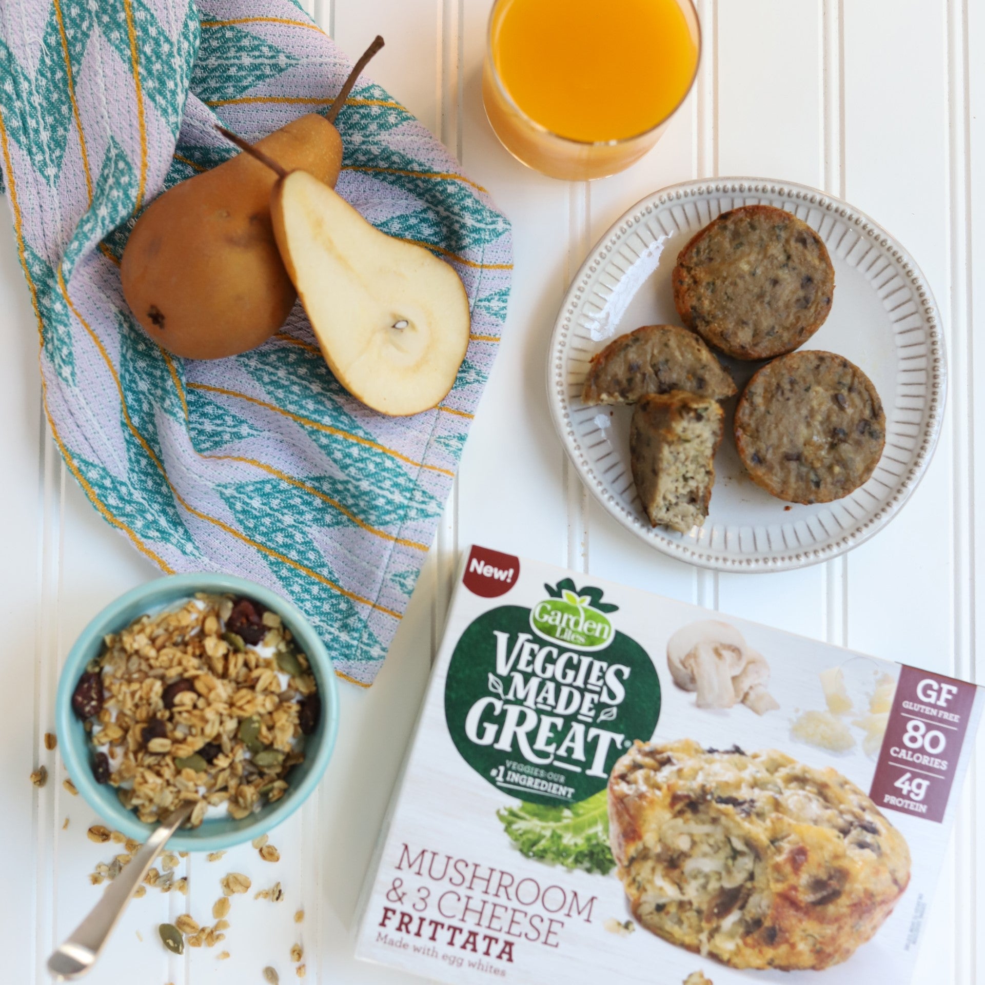 Veggie Made Great Mushroom & Cheese Frittata 12 Ounce Size - 8 Per Case