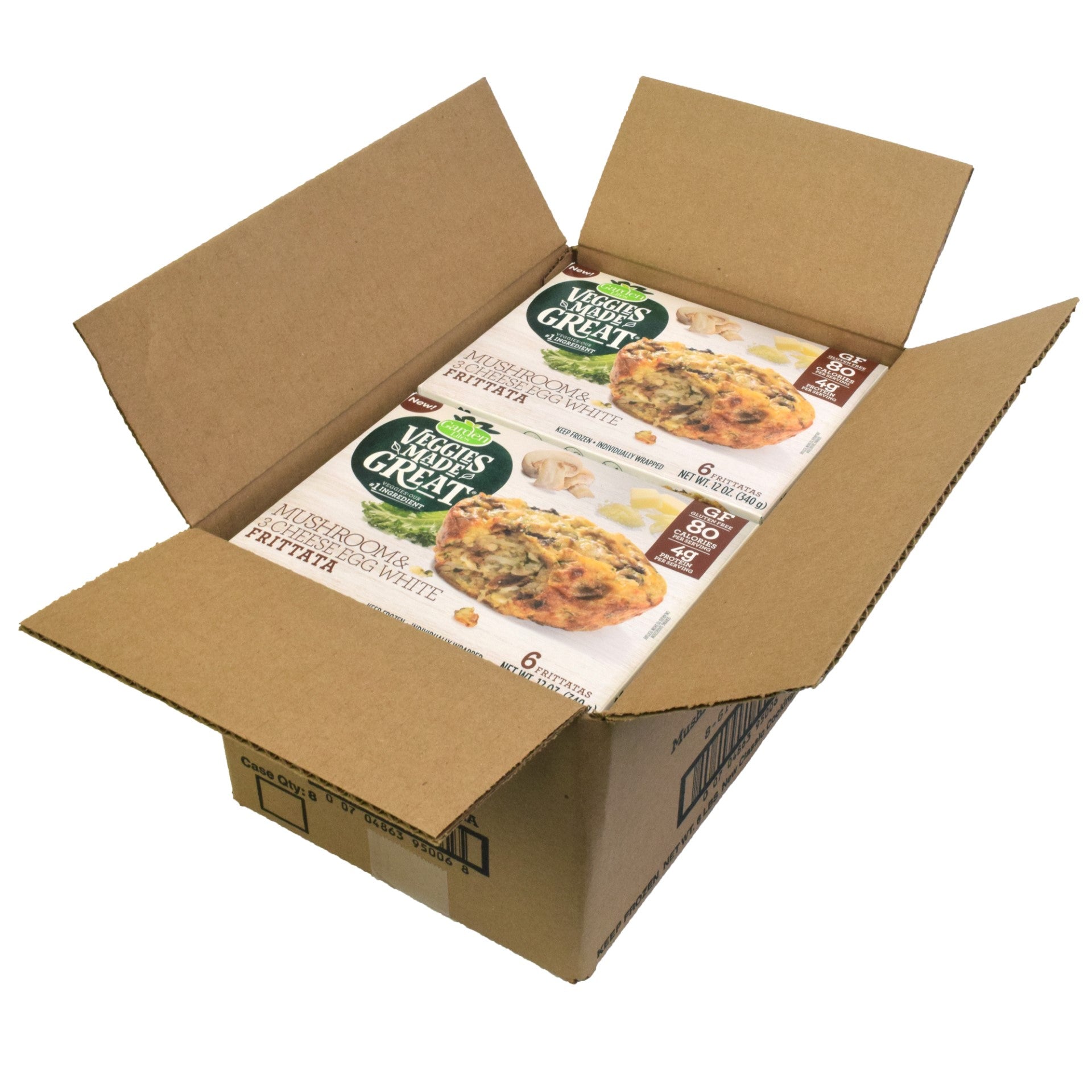 Veggie Made Great Mushroom & Cheese Frittata 12 Ounce Size - 8 Per Case